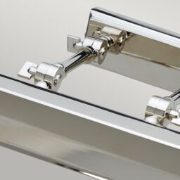 Netlighting Chawton 4 Light Large Picture Wall Light Polished Nickel E14 in Grey - thumbnail 2