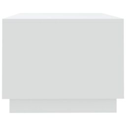 Berkfield Home Coffee Table White 102x55x43 cm Engineered Wood - Size: 102 x 55 x 43 cm - thumbnail 6