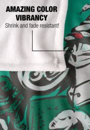 Harry Potter Drawn Slytherin Crest Officially Licensed Silky Touch Super Soft Throw Blanket 152x127 cm in White - thumbnail 4