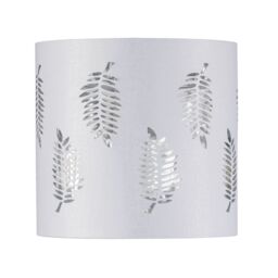 First Choice Lighting Set of 2 Fern - White Cut Out 15.5cm Table Lamp Shades - thumbnail 3