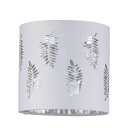 First Choice Lighting Set of 2 Fern - White Cut Out 15.5cm Table Lamp Shades - thumbnail 2