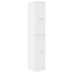 Berkfield Home Apothecary Cabinet¬†White 30x41x174.5 cm Engineered Wood in White - thumbnail 3