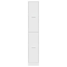 Berkfield Home Apothecary Cabinet¬†White 30x41x174.5 cm Engineered Wood in White - thumbnail 5