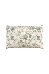 Sanderson 'Solaine' Cotton Duvet Cover Set in Green - Size: Double - thumbnail 3