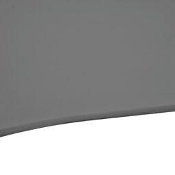 OUTSUNNY 2.5M Offset Roma Patio Umbrella W/ 360° Rotation & Base in Dark Grey - thumbnail 9