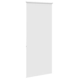 Berkfield Home Shower Roller Blind 90x240 cm Fabric Width 86 cm in White - thumbnail 4