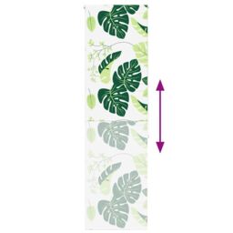Berkfield Home Shower Roller Blind 60x240 cm Fabric Width 56 cm in Green - thumbnail 5