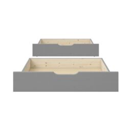 Noomi Nora Solid Wood Triple Bunk Bed in Grey - Size: EU Single - thumbnail 7