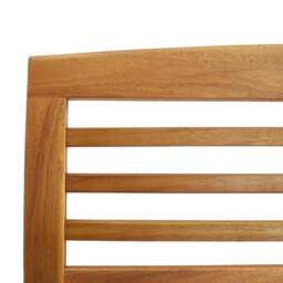 Berkfield Home 3 Piece Garden Lounge Set Solid Acacia Wood in Brown - thumbnail 6