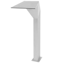 Berkfield Home Pool Fountain Stainless Steel 50x30x90 cm Silver - Size: 50 x 30 x 90 cm - thumbnail 1