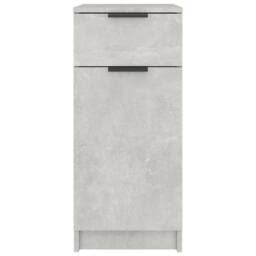 Berkfield Home Decorative Desk Cabinet Concrete Grey 33.5x50x75 cm Engineered Wood - thumbnail 6