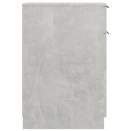 Berkfield Home Decorative Desk Cabinet Concrete Grey 33.5x50x75 cm Engineered Wood - thumbnail 8