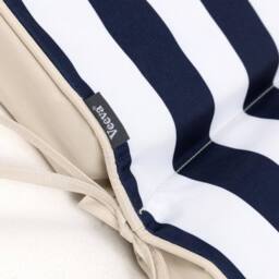 icon Outdoor High Back Seat Cushion Set of 2 in Navy - thumbnail 4
