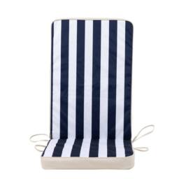 icon Outdoor High Back Seat Cushion Set of 2 in Navy - thumbnail 3
