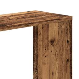 Berkfield Home Decorative Bookcase 5-Tier Old Wood 45x23.5x162.5 cm Engineered Wood in Brown - thumbnail 6