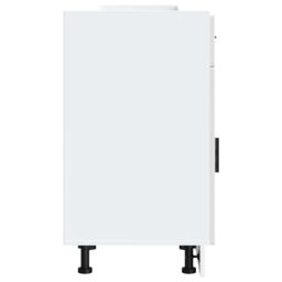 Berkfield Home Kitchen Base Cabinet¬†Porto High Gloss White Engineered Wood - thumbnail 6