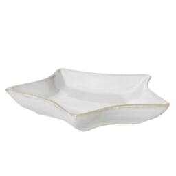 Lemon Pavilion Furniture and Decor Small Star Dish - Ceramic - L13 x W13 x H2 cm - White - thumbnail 2