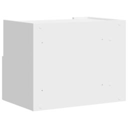 Berkfield Home Wall-mounted Bedside Cabinet White 45x30x35 cm - Size: 45 x 30 x 35 cm - thumbnail 6