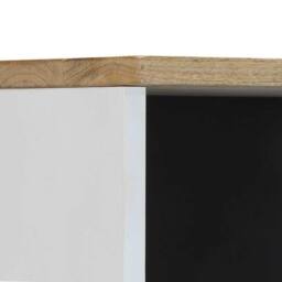 Berkfield Home Beautiful Bathroom Cabinet 38x33.5x160 cm Solid Wood Mango in Brown - thumbnail 7