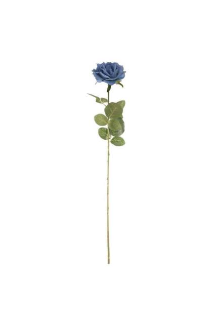 KDMD Arundel Open Rose Blue 4 Pack Artificial Flowers - image 1