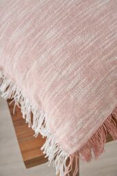 BHS Franca Cushion in Pink - Size: 45 cm x 45 cm - thumbnail 4