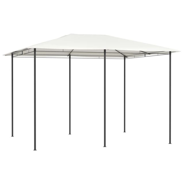 Berkfield Home Gazebo 3x4x2.6 m Cream 160 g/m ² in Beige - image 1