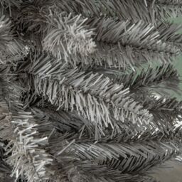 Samuel Alexander 4ft (120cm) Artificial Pencil Pine Grey Christmas Tree with 168 Tips & Stand - thumbnail 6