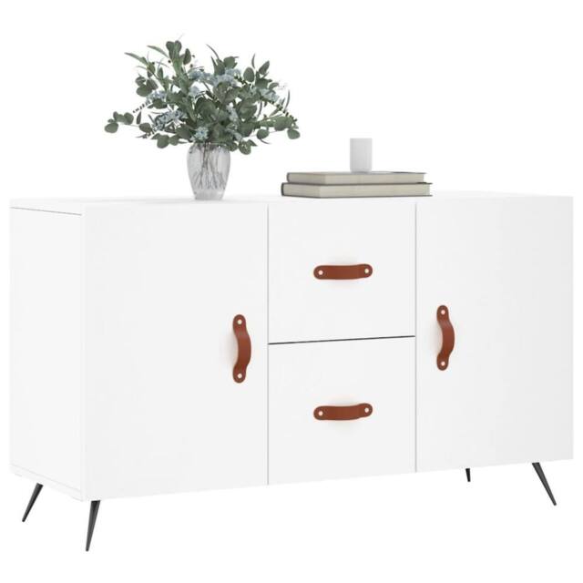 Berkfield Home Sideboard White 100x36x60 cm Engineered Wood - Size: 100 x 36 x 60 cm - image 1