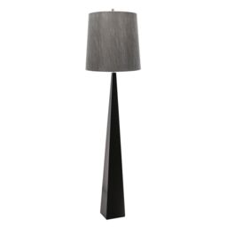 Netlighting Ascent 1 Light Floor Lamp Black E27 - thumbnail 1