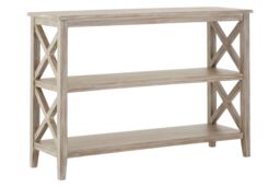 Orsina Solid Winter Melody Bookcase, Compact Book Shelves For Livingroom, Spacious Book Cases For Storing Books in Natural - thumbnail 3