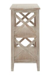 Orsina Solid Winter Melody Bookcase, Compact Book Shelves For Livingroom, Spacious Book Cases For Storing Books in Natural - thumbnail 2