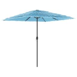 Berkfield Home Durable Garden Parasol with Steel Pole Blue 248x248x248 cm - Size: 248 x 248 x 248 cm - thumbnail 3