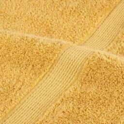 Berkfield Home Premium Shower Towels SOLUND 4pcs Gold 70x140cm 600gsm - thumbnail 6