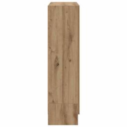 Berkfield Home Book Cabinet Artisan Oak 82.5x30.5x115 cm Engineered Wood in Brown - thumbnail 6