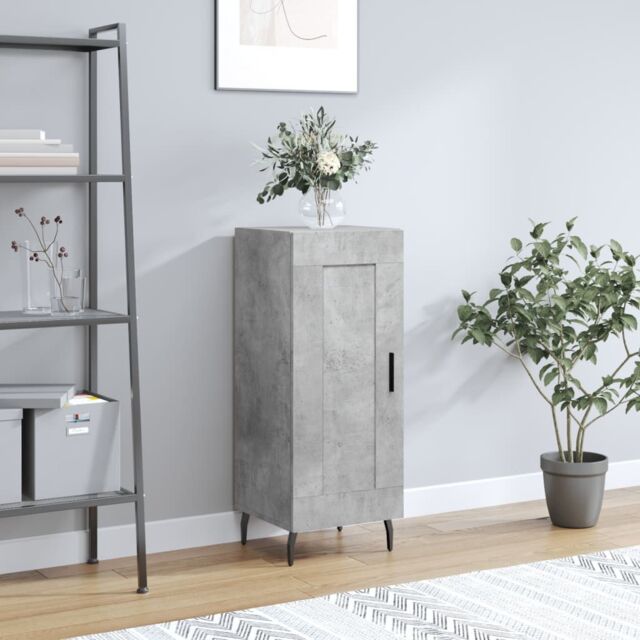 Berkfield Home Sideboard Concrete Grey 34.5x34x90 cm Engineered Wood - image 1