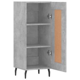 Berkfield Home Sideboard Concrete Grey 34.5x34x90 cm Engineered Wood - thumbnail 6