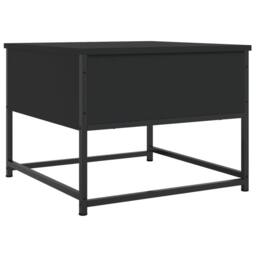 Berkfield Home Decorative Coffee Table Black 51x51x40 cm Engineered Wood - Size: 51 x 51 x 40 cm - thumbnail 8