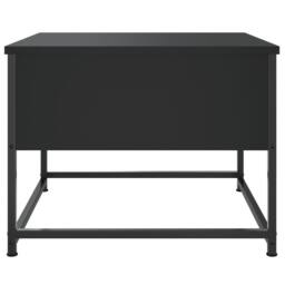 Berkfield Home Decorative Coffee Table Black 51x51x40 cm Engineered Wood - Size: 51 x 51 x 40 cm - thumbnail 7