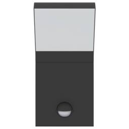 Berkfield Home Outdoor LED Wall Lights with Sensors 2pcs Black Die-cast Aluminium - thumbnail 5