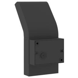 Berkfield Home Outdoor LED Wall Lights with Sensors 2pcs Black Die-cast Aluminium - thumbnail 7
