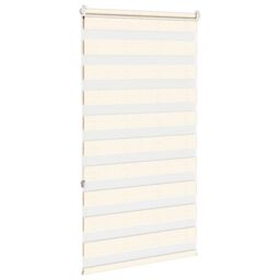 Berkfield Home Zebra Blind Marble Beige 90x150 cm Fabric Width 85.9 cm Polyester - thumbnail 4