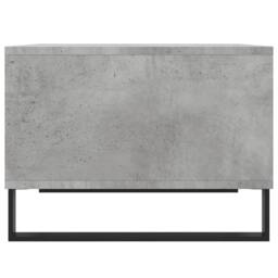 Berkfield Home Modern Coffee Table Concrete Grey 60x50x36.5 cm Engineered Wood - thumbnail 5