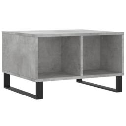 Berkfield Home Modern Coffee Table Concrete Grey 60x50x36.5 cm Engineered Wood - thumbnail 3