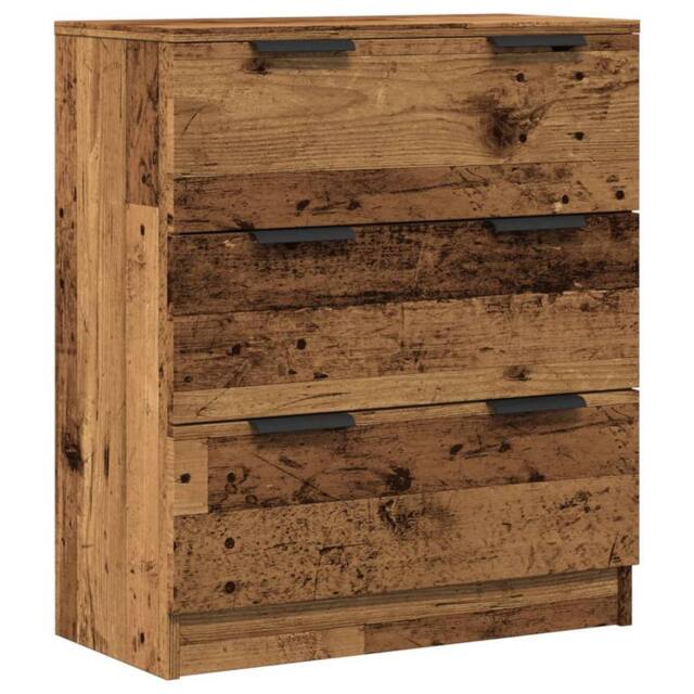 Berkfield Home Sideboard Old Wood 60x30x70 cm Engineered Wood in Brown - Size: 60 x 30 x 70 cm - image 1