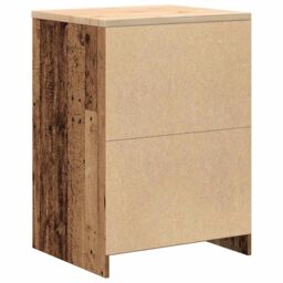 Berkfield Home Garage Storage Cabinet Old Wood 60x51x85 cm Solid Wood Pine in Brown - Size: 60 x 51 x 85 cm - thumbnail 8