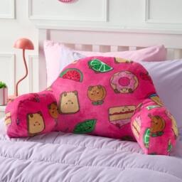 OHS Kids Sweetie Pie Print Cuddle Cushion Reading Pillow - thumbnail 2