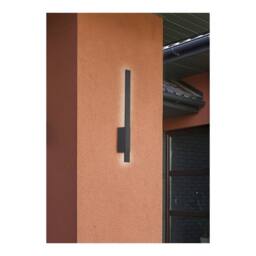 Netlighting Tawa Modern Outdoor Modern Wall Lamp Anthracite 3000K IP54 UK Stock in Black - thumbnail 3