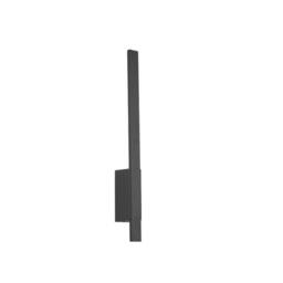 Netlighting Tawa Modern Outdoor Modern Wall Lamp Anthracite 3000K IP54 UK Stock in Black - thumbnail 1