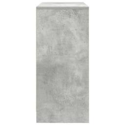 Berkfield Home Sideboard with Drawers & Doors Concrete Grey 70.5x34x74.5 cm - thumbnail 7