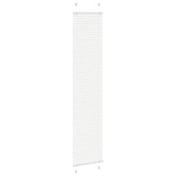 Berkfield Home Pleated Blind White 50x200 cm Fabric Width 49.4 cm Polyester - thumbnail 3